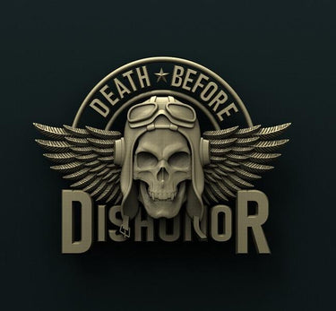 USAF SKULL 3D STL 3DWave